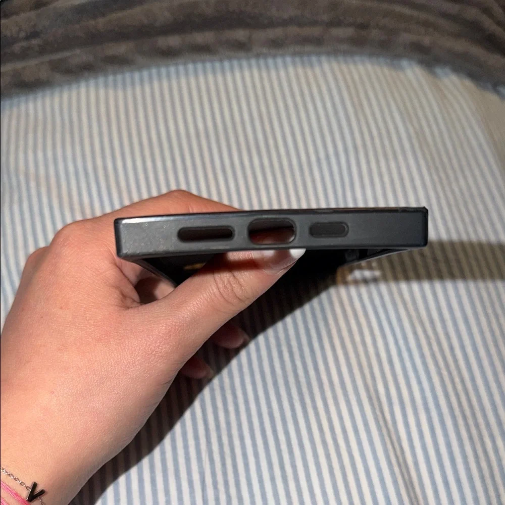 Holographic Black Phone Case